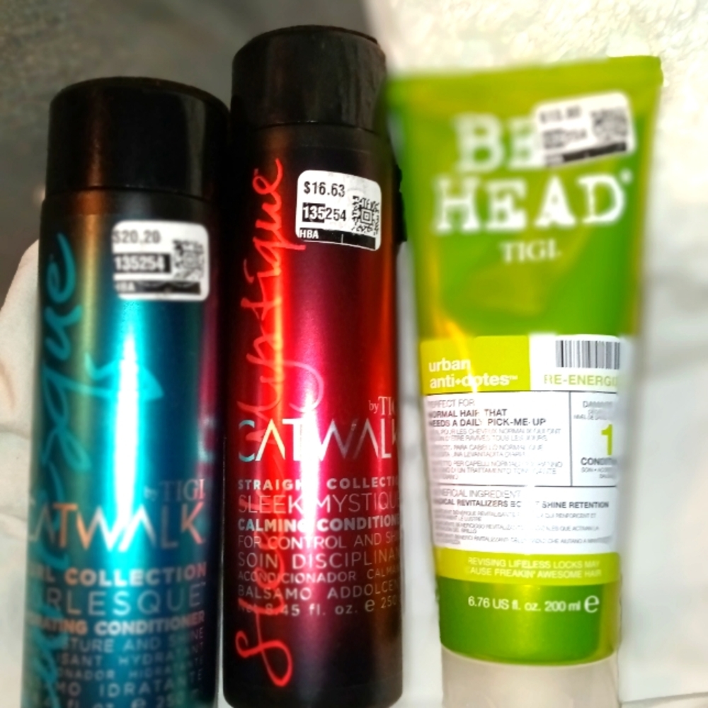 TIGI CONDITIONER 3 TOTAL catwalk n bedhead